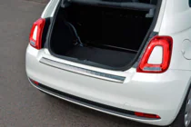 Fiat 500/500L 2013-2022 Heckstoßstangenabdeckung 3D/Cabrio (OmsaLine, Edelstahl) Foto 7