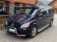 Mercedes Vito W639 2004-2014 Frontscheibenblende (schwarz glanz, 5mm) Foto 3