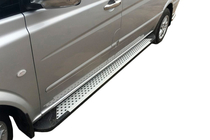 Mercedes Vito/V-class W447 2014- Trittbretter Allmond Grey (2 Stk., Aluminium) Foto 1