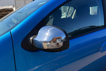 Renault Logan MCV 2013-2022 Spiegelabdeckungen (2 Stk., Edelstahl) Foto 2