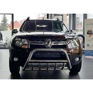 Frontbügel ohne Schriftzug WT003 (Edelstahl) Renault Duster 2008–2017 Foto 3