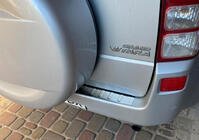 Suzuki Grand Vitara 2005-2017 Heckstoßstangenschutz Carmos (Edelstahl) Foto 4
