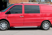 Mercedes Vito W638 1996-2003 Trittbretter Allmond Grey (2 Stk., Alu) Foto 5