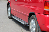 Mercedes Vito W638 1996-2003 Trittbretter Allmond Grey (2 Stk., Alu) Foto 6