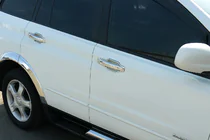 Ssang Yong Rodius Chrom Türgriffblenden (4 Stk, Kunststoff) Foto 3