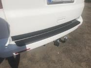 Volkswagen T5 Multivan 2003–2010 Heckstoßstangenschutz mit Kante (ABS-Kunststoff) Matt Foto 4