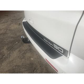 Heckstoßstangenschutz mit Kante (ABS-Kunststoff) Volkswagen T5 2010-2015 Foto 4