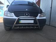 Mercedes Vito W639 2004-2014 Frontbügel 60mm Edelstahl Foto 2