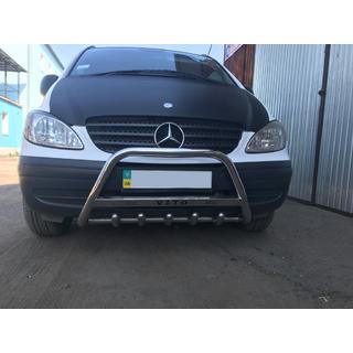 Frontbügel 60mm Edelstahl Mercedes Vito W639 2004-2014 Foto 2