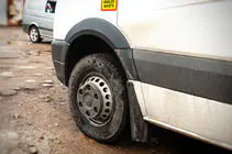 Mercedes Sprinter W906 2006–2018 Breite Radlaufverkleidungen (4 Stk, schwarz) Foto 4