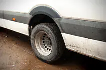 Mercedes Sprinter W906 2006–2018 Breite Radlaufverkleidungen (4 Stk, schwarz) Foto 6