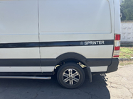 Volkswagen Crafter 2006-2016 Breite Radlaufverkleidungen (4 Stk, schwarz) Foto 17