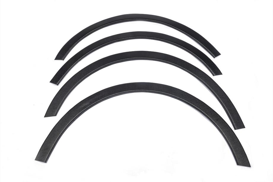 Volkswagen Caddy 2004-2010 Radlaufverbreiterungen (schwarz matt) Kurzer Radstand, 2 Schiebetüren (Metall) Foto 3