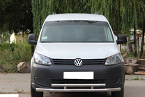 Volkswagen Caddy 2010-2015 Front Doppelbügel 60/48mm Edelstahl Foto 1