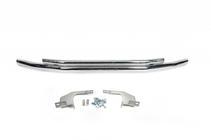 Volkswagen T5 2010-2015 Vordere Doppelstoßstange 60/48mm (Edelstahl) Foto 2