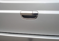 Mercedes Vito W639 2004-2014 Abdeckung für hinteren Türgriff (Edelstahl) Foto 1