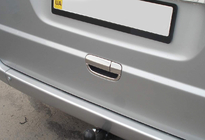 Mercedes Vito W639 2004-2014 Abdeckung für hinteren Türgriff (Edelstahl) Foto 2