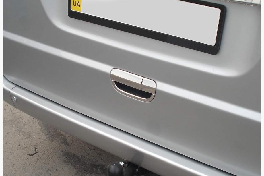 Mercedes Vito W639 2004-2014 Abdeckung für hinteren Türgriff (Edelstahl) OmsaLine - Italienischer Edelstahl Foto 2