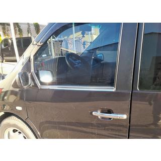 Fensterrahmen Blenden (2 Stk, Edelstahl) Mercedes Vito W638 1996-2003 Foto 2