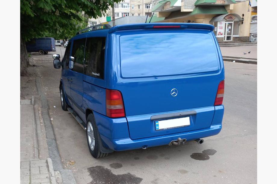 Mercedes Vito W638 1996-2003 Heckspoiler (grundiert zum Lackieren) Image