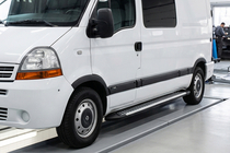 Nissan Interstar 2002-2010 Seitenschweller Line (2 Stk., Aluminium) Langer Radstand Foto 1