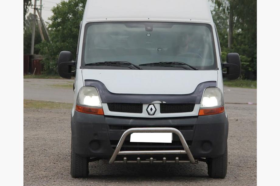 Nissan Interstar 2002-2010 Frontbügel WT003 (Edelstahl) Image