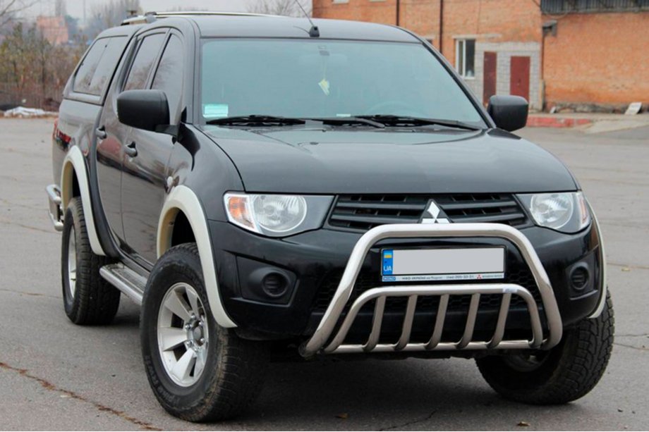 Mitsubishi L200 2006-2015 Frontbügel (Edelstahl) Foto 2
