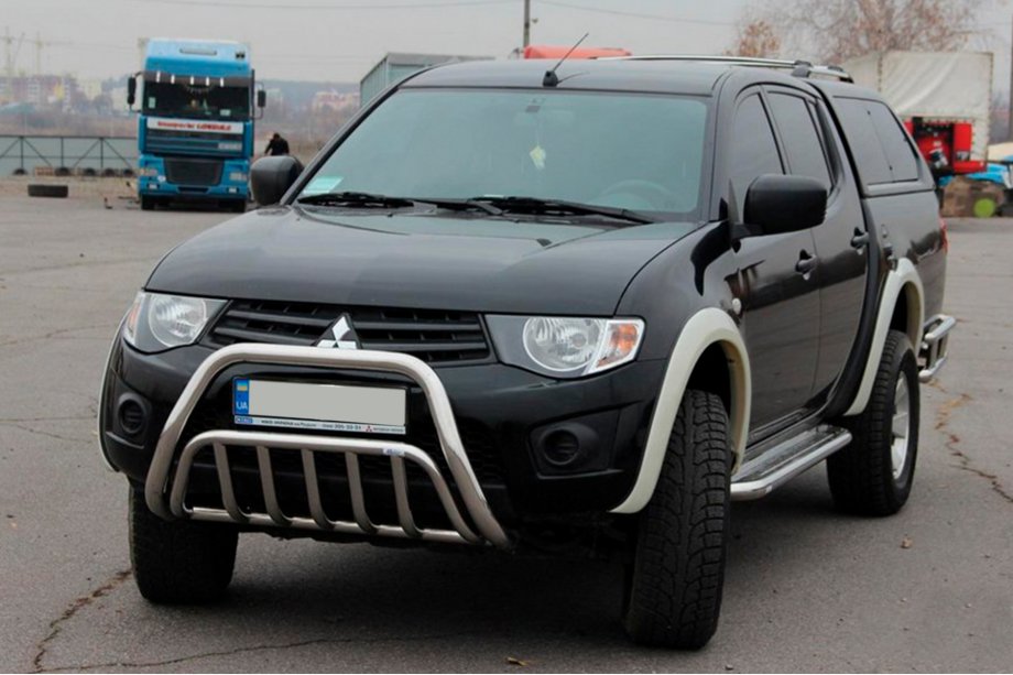 Mitsubishi L200 2006-2015 Frontbügel (Edelstahl) Foto 3
