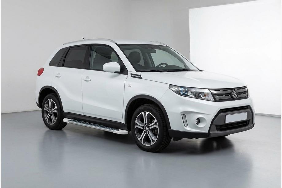 Suzuki Vitara 2015- Seitenschweller Allmond White (2 Stk., Aluminium) Image