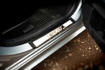 Mitsubishi Lancer X 2008- Einstiegsleisten Edelstahl Carmos 4 Stück Foto 2