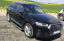 Audi Q7 2015–2026 Seitenschweller Fullmond (2 Stk., Aluminium) Foto 1