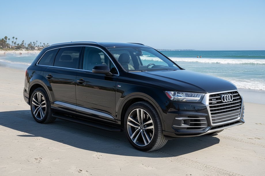 Audi Q7 2015–2026 Seitenschweller Tayga Black (2 Stk., Aluminium) Image