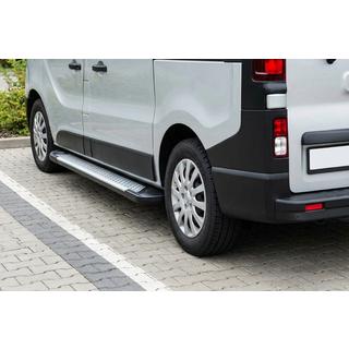Trittbretter Allmond Grey (2 Stk., Aluminium) Fiat Talento 2016- Foto 1