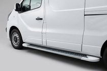 Renault Trafic 2015- Seitenschweller Allmond White (2 Stk., Aluminium) Foto 1