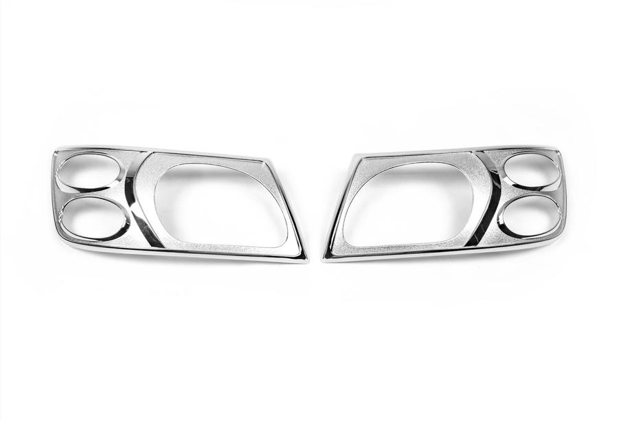 Nissan Patrol Y61 1997-2011 Scheinwerfer Blenden (2001-2004, 2 Stk.) Foto 3
