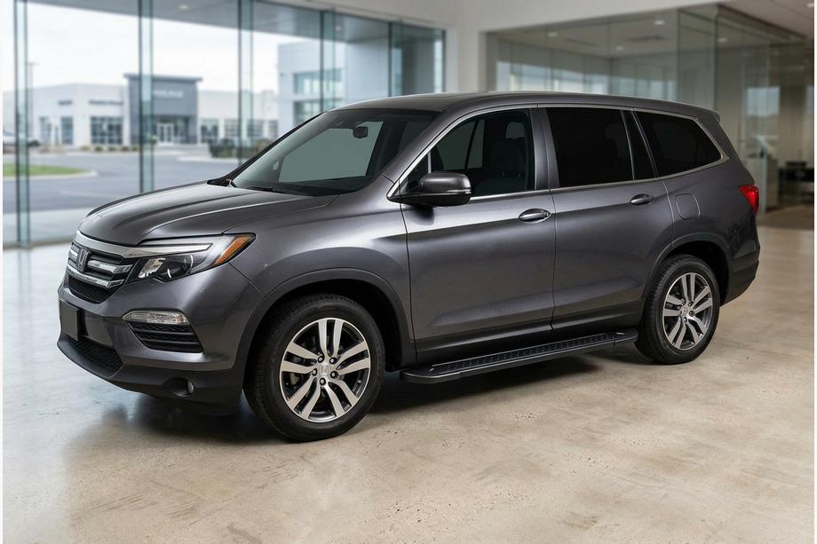 Honda Pilot 2015-2022 Trittbretter Allmond Black (2 Stk., Aluminium) Image