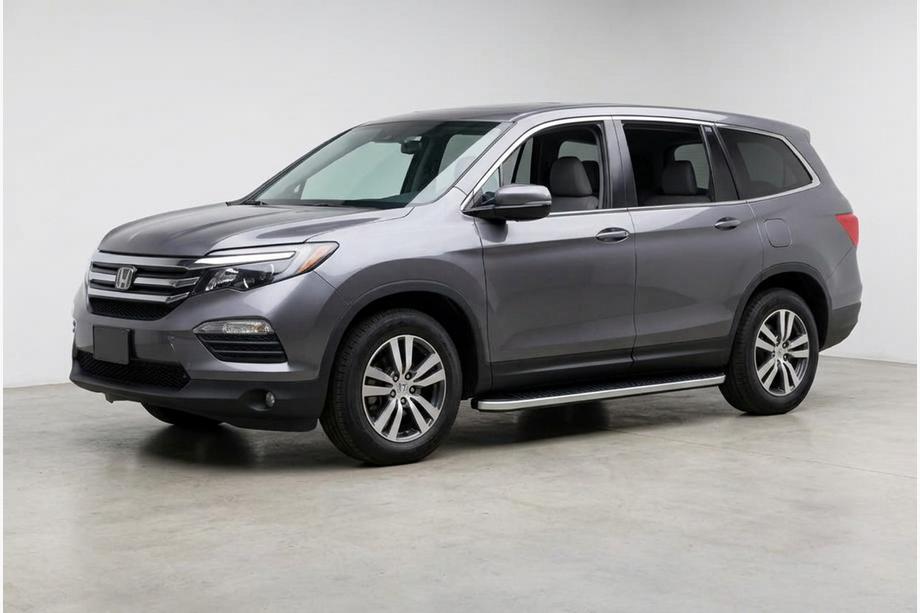 Honda Pilot 2015-2022 Seitenschweller Tayga Grey (2 Stk., Aluminium) Image