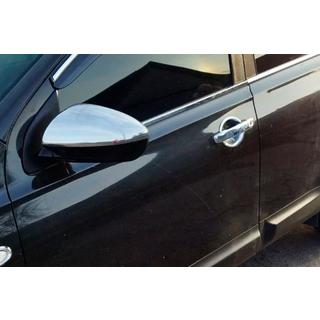 Spiegelabdeckungen (2 Stk, Edelstahl) Nissan Qashqai 2007-2010 Foto 4