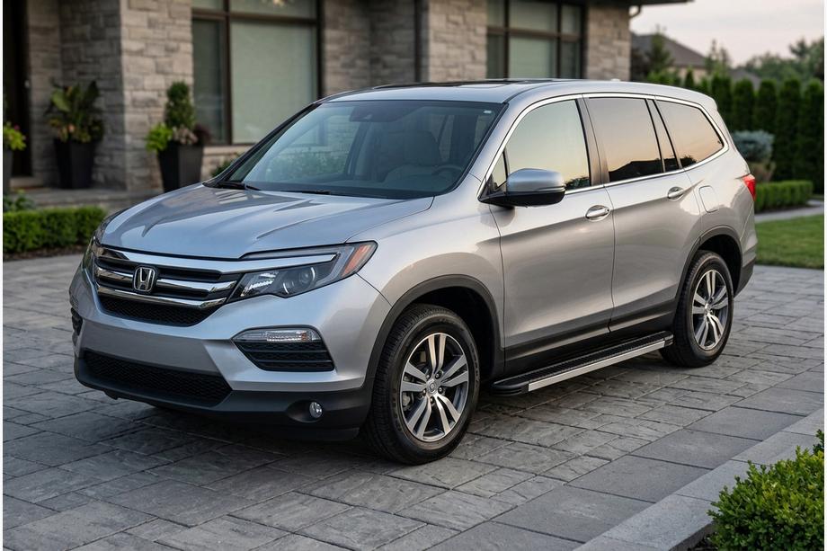 Honda Pilot 2015-2022 Seitenschweller Maya (2 Stk., Aluminium) Image