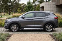 Hyundai Tucson TL 2016-2021 Trittbretter Rainbow (2 Stk., Aluminium) Foto 1