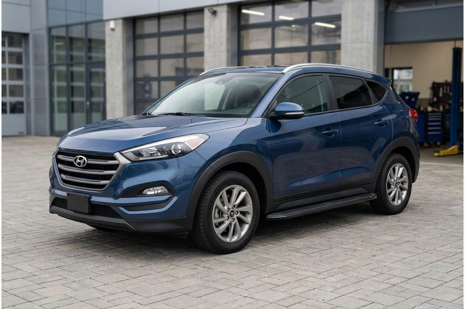 Hyundai Tucson TL 2016-2021 Seitenschweller Tayga Black (2 Stk., Aluminium) Image
