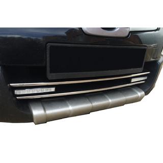 Leisten für unteren Kühlergrill (2 Stk., Edelstahl) Nissan Qashqai 2007-2010 Foto 1