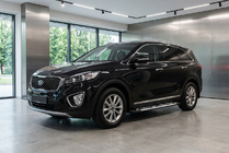 Kia Sorento III UM 2014-2020 Seitenschweller Sunrise (2 Stk., Aluminium) Foto 1