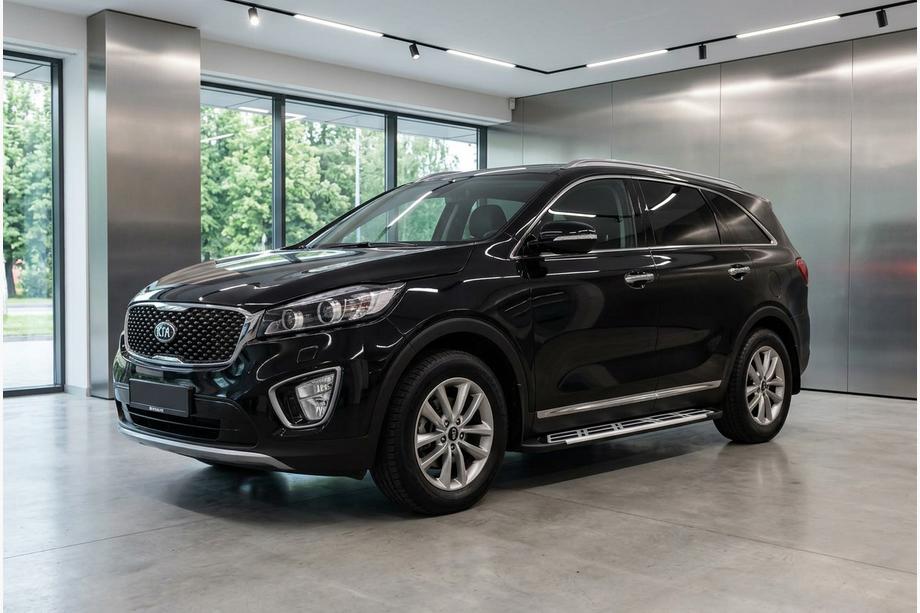 Kia Sorento III UM 2014-2020 Seitenschweller Sunrise (2 Stk., Aluminium) Image