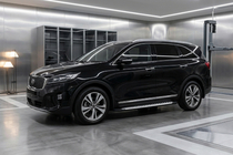 Kia Sorento III UM 2014-2020 Seitenschweller Line (2 Stk., Aluminium) Foto 1