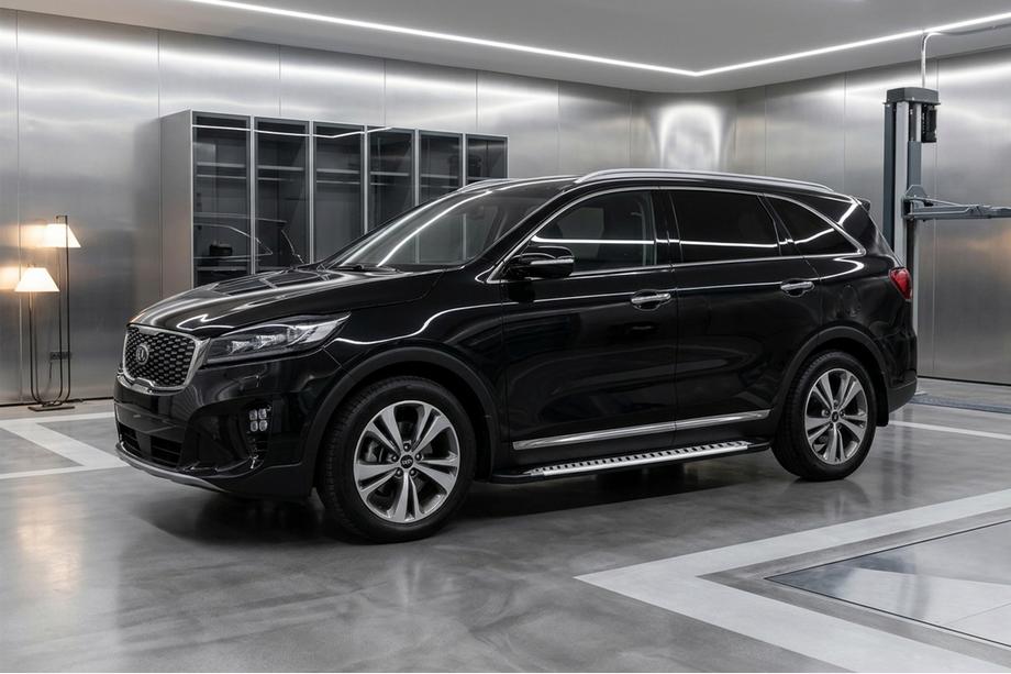 Kia Sorento III UM 2014-2020 Seitenschweller Line (2 Stk., Aluminium) Image