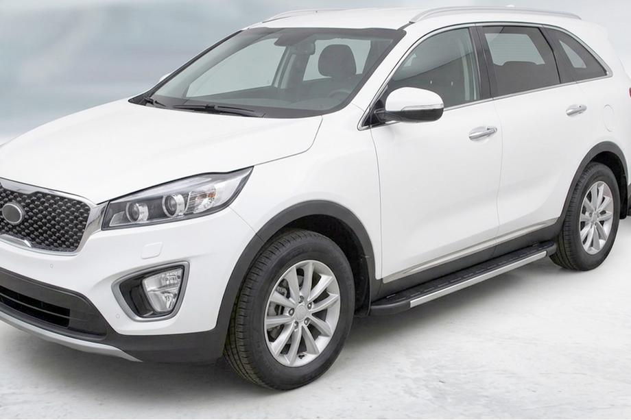 Kia Sorento III UM 2014-2020 Trittbretter Duru (2 Stk., Aluminium) Image