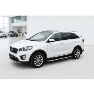 Trittbretter Maydos V1 (2 Stk., Aluminium & Edelstahl) Kia Sorento III UM 2014-2020 Foto 1