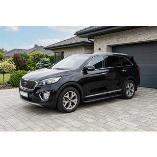 Seitenschweller Bosphorus Black (2 Stk., Aluminium) Kia Sorento III UM 2014-2020 Foto 1