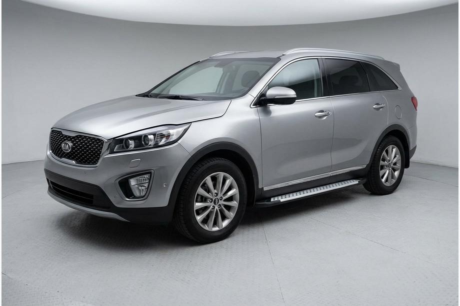 Kia Sorento III UM 2014-2020 Trittbretter Allmond Grey (2 Stk., Aluminium) Foto 1